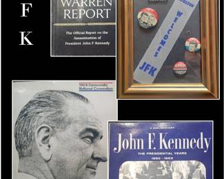 JFK, John F Kennedy Memorabilia SOLD - RIBBON