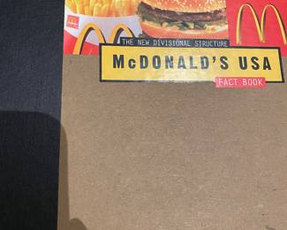 McDonalds Employee Fact Notebook Cover