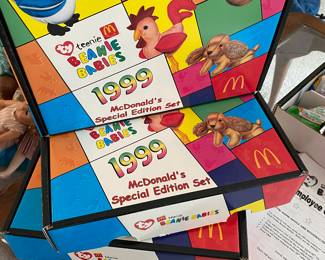 1999 McDonalds Teenie Beanie Babies Set with Box NRFB