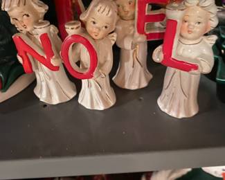 Vintage Noel Candle Holders