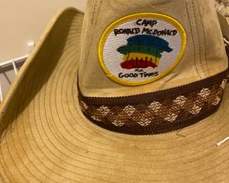 McDonalds Cow Boy Hat