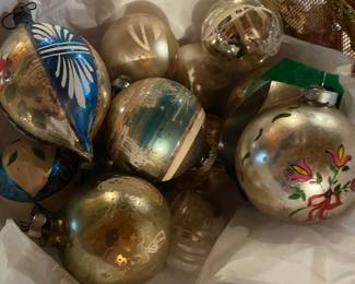 Vintage Glass Ornaments
