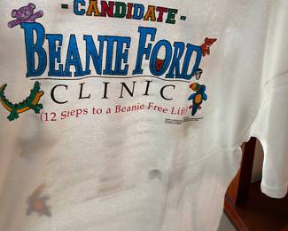 Beanie Ford Clinic Tee Shirt. :)