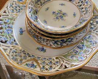 Vintage Schumann Arzberg Germany Dessert Set