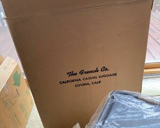 Vintage 1970's The FRENCH CO Luggage