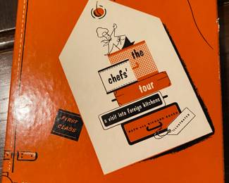 Vintage Cook Book/Case