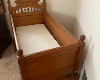 Antique Baby Cradle