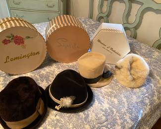 Vintage Hats/Boxes