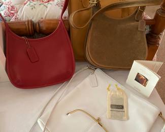 Vintage 1970's Bonnie Cashin for Coach ( White Purse), Vintage Coach Leather Purses