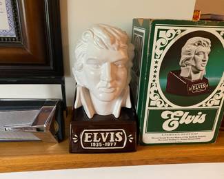 Elvis Bust Decanter/Box