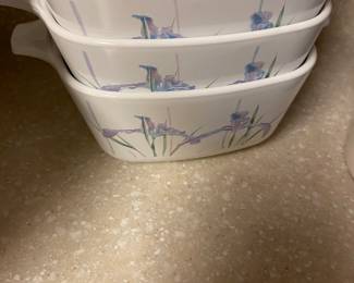 Vintage Corning Ware Shadow Iris