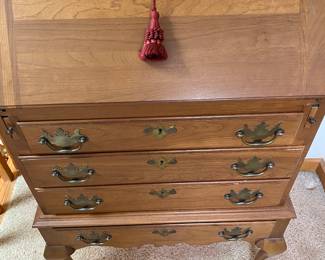 Vintage Taylor Furniture Ladies Writing Desk, Pull Down