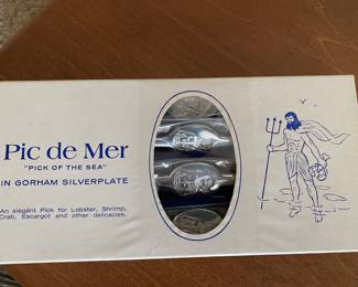 Gorham Silver Plate Fish Forks