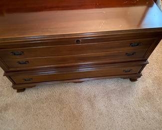 Vintage Cedar Blanket Chest