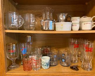 Vintage Breweiana Glasses