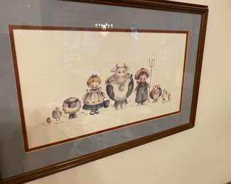 CUTE PRINTS FRAMED!!