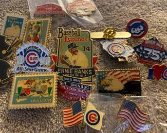 Chicago Cub Sash Pins