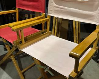 4 DIRECTOR CHAIRS