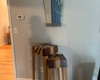 MIRROR AND TABLES