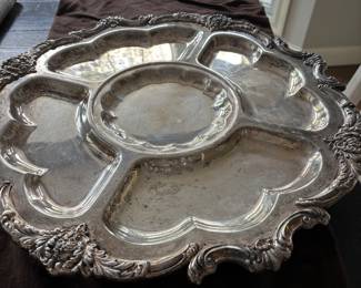 SILVERPLATE LAZY SUSAN