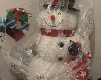 VERY CLEAN LIGHT UP SNOWMAN