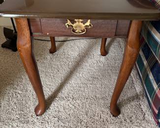 PAIR OF END TABLES
