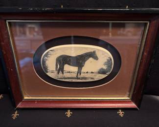 SMALL FRAMED HORSE