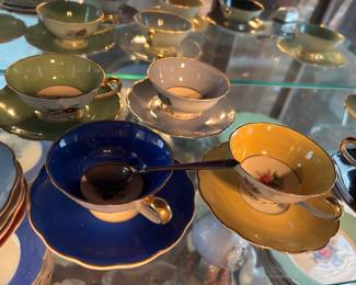 CUPS AND SAUCERS