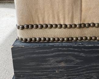 Tom Filicia Home Collection "Milo Baughman" Style Upholstered Sofa. Measures 93" x 36". Photo 5 of 6.