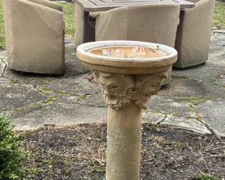 Bird Bath.