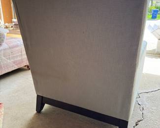 West Elm Upholstered Chair. Measures 28" x 34". Photo 3 of 5.