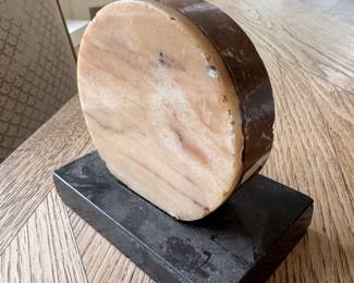 Art Deco Marble Bookends. Photo 2 of 2.