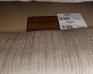 Walter E. Smithe Swivel Club Chair With Nailhead Trim. Measures 28" x 34". Photo 4 of 4.