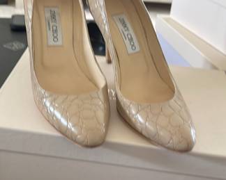 Jimmy Choo shoes … three pairs with boxes