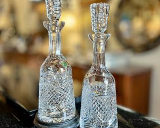 Waterford Crystal Mooncoin Cut Collection Decanters