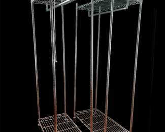 NSF Honey Can Do rolling clothes racks 