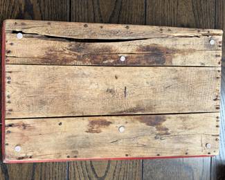 Rustic Wood Tray. Measures 13" x 20". Photo 2 of 2.