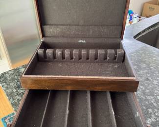 Silver Storage Box.