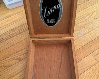 Diana Silvius 2000 Cigar Box. Photo 2 of 2.