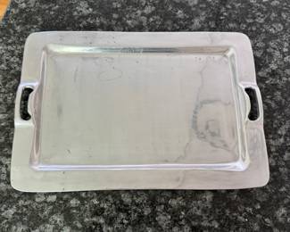Pottery Barn Silver Tray. Photo 1 of 2.
