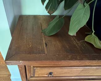 Pine 4-Drawer Chest of Drawers. Measures 40" W x 22" D x 40" H. Photo 2 of 2.