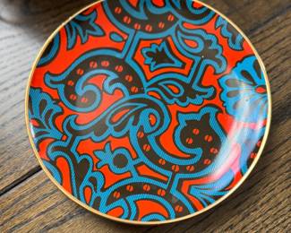 Set of 8 Tracy Reese Plates. Two of Each Pattern. Each Measures 7" D. Photo 1 of 4.