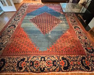 Vintage Persian Rug. Measures 14' 6" x 11' 5". Photo 1 of 5.