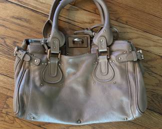 Chloé Paddington Leather Tote. Missing Lock.