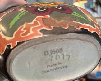 Czech Glazed Studio Pottery Cachepot. Photo 3 of 3.