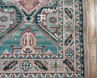 Persian Style Rug. Measures 7' 8" x 5' 5". Photo 2 of 3.