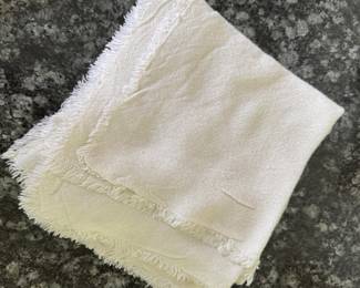 White Napkins.