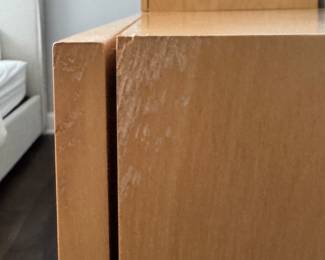 Custom Designed Maple Chest of Drawers by Blueprint Furniture in Los Angeles For Client. Measures 55" W x 19" D x 4' H. Photo 5 of 5.