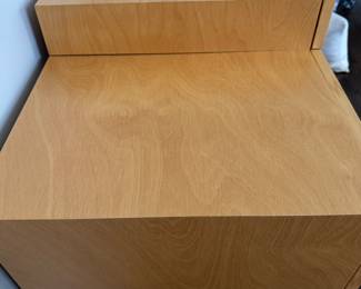 Custom Designed Maple Chest of Drawers by Blueprint Furniture in Los Angeles For Client. Measures 55" W x 19" D x 4' H. Photo 4 of 5.