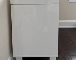 Dwell Changing Table For Baby / Bureau with Laundry "Hamper" For Teen. Would Be An Excellent Vanity!" Measures 41" x 21" x 36" H. Photo 3 of 4.